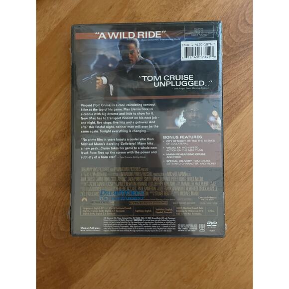 NEW! SEALED! Collateral (DVD, 2004, 2-Disc Set) Tom Cruise, Jamie Foxx - Picture 2 of 2